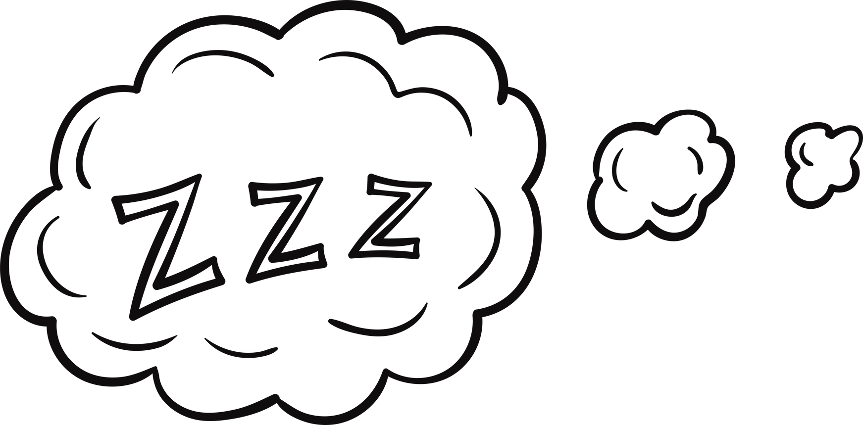 Sleeping doodle Sleep pillow feathers dream