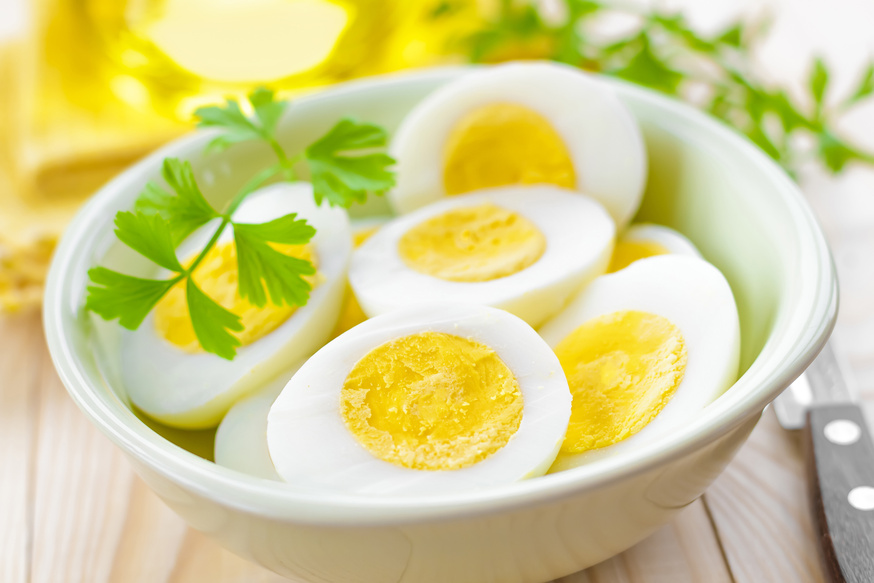 Boiled eggs